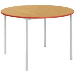 Best Fully Welded Table Coloured Edge Circular Classroom Tables|Furniture