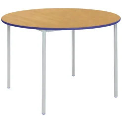 Best Fully Welded Table Coloured Edge Circular Classroom Tables|Furniture