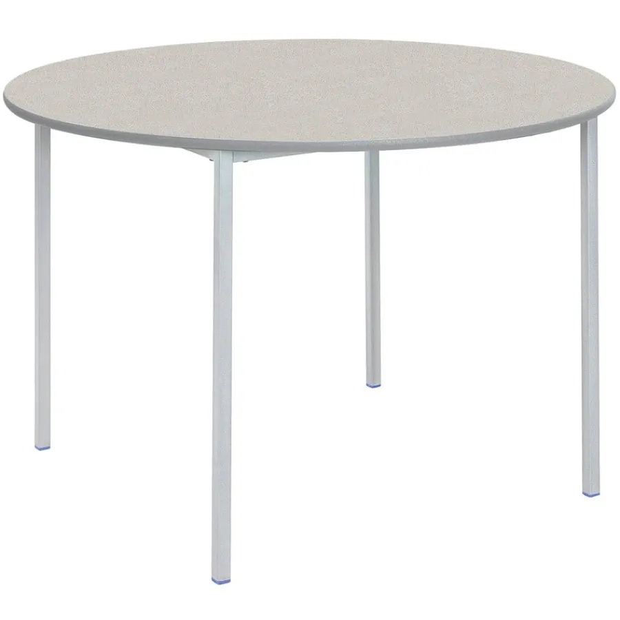 Best Fully Welded Table Coloured Edge Circular Classroom Tables|Furniture