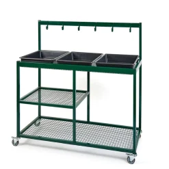 Best Garden Potting Station Metal Trolley Trolleys