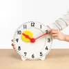 Hot Geared Plastic Teaching Clock Money|Time
