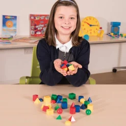 Best Geometric Solid Shapes 40pk Geometry & Shape|Geometry