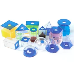 New Geometric Volume Set 17pcs Measure|Weights & Measure
