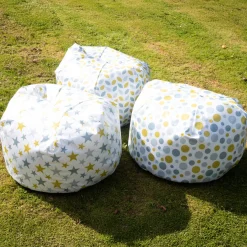 New Geo Wipe Clean Large Beanbags Pack of 3 Shop The Full Range|Bean Bags
