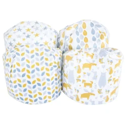 Best Geo Wipe Clean Small Beanbags Bean Bags|Library Furniture