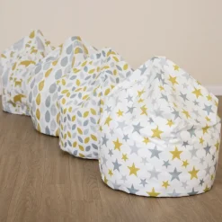 Best Geo Wipe Clean Small Beanbags Bean Bags|Library Furniture