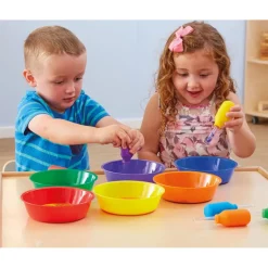 Outlet Giant Messy Play Pipettes with Stand 6pk Outdoor Sand & Water|Sand & Accessories