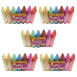 New Giant Pavement Chalk Sticks Assorted Drawing|Outdoor Art