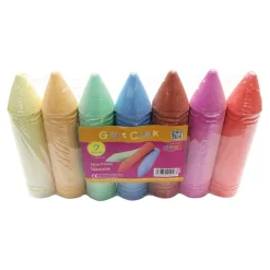 New Giant Pavement Chalk Sticks Assorted Drawing|Outdoor Art