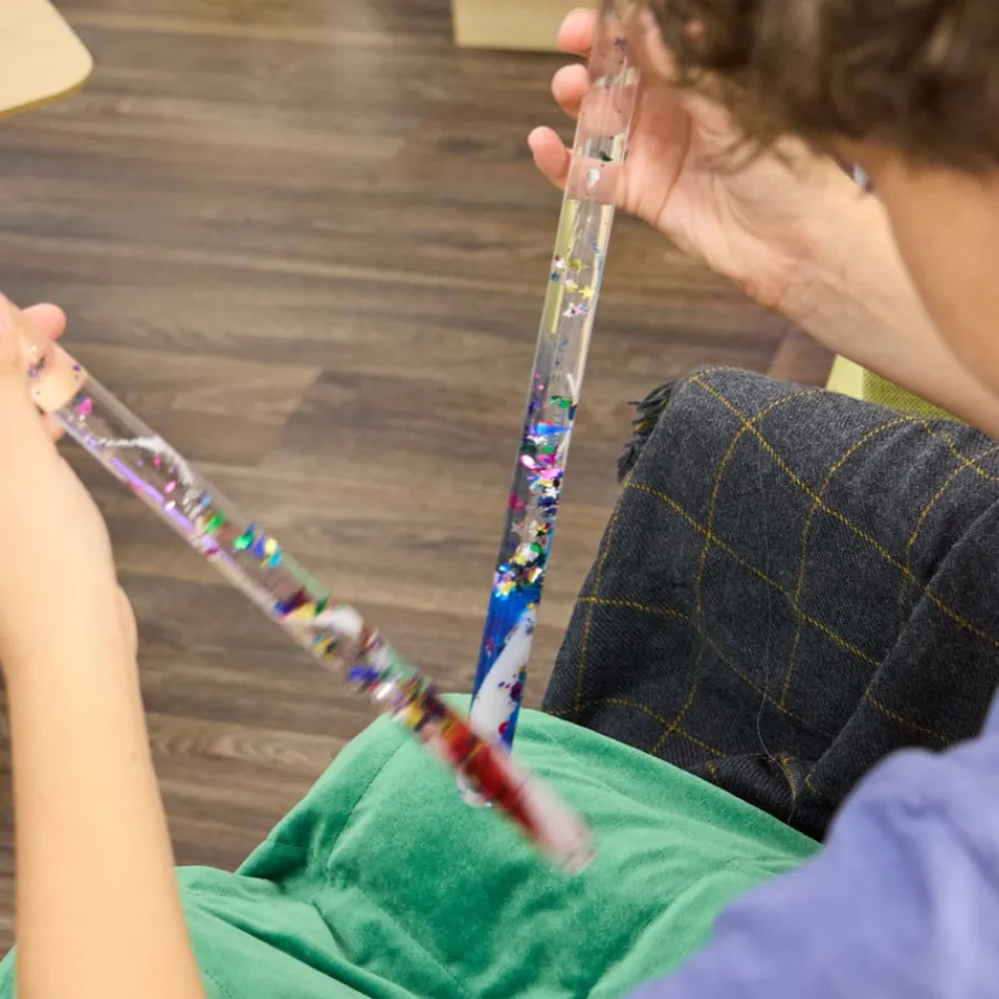 Online Glitter Wands 4pk Light Up Learning|Canopies