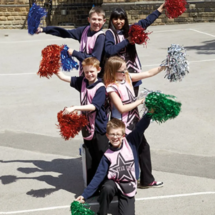 Best Glittery Dance Pom Poms Gymnastics & Dance|Playground Equipment