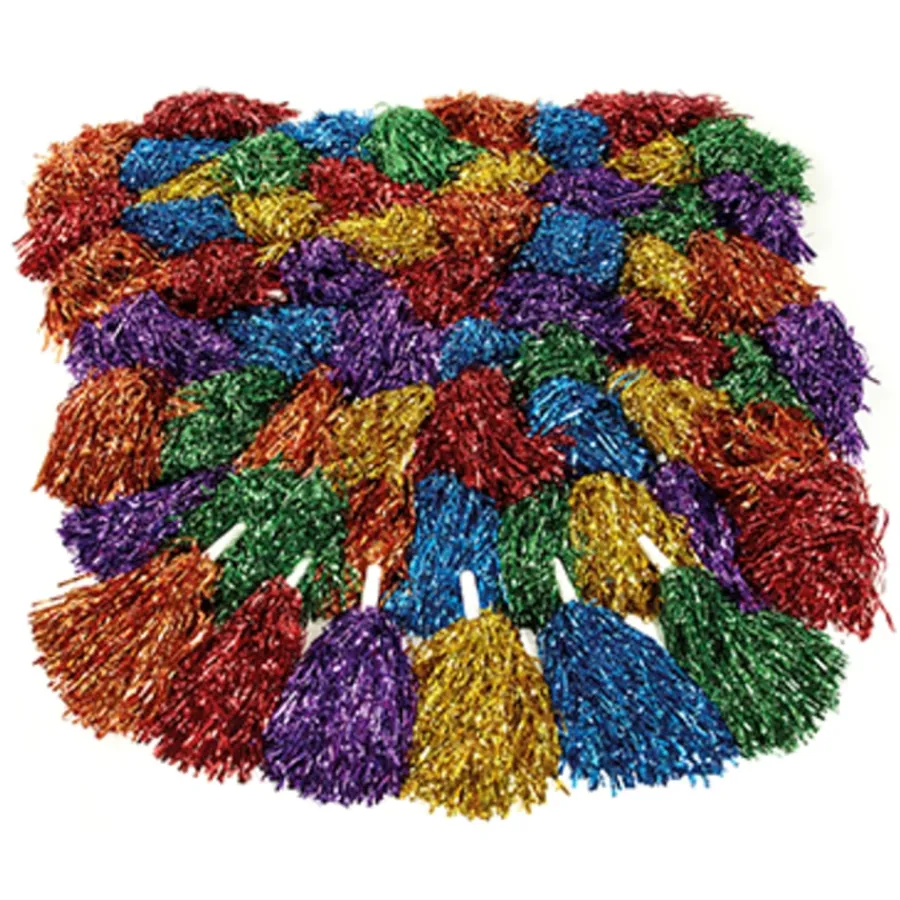 Best Glittery Dance Pom Poms Gymnastics & Dance|Playground Equipment