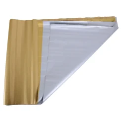 Hot Gold and Silver Tissue Paper W500 x L700mm 24pk Steam|Crepe & Tissue Paper
