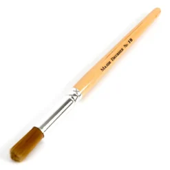 Discount Golden Nylon Short Round Brush Size 18 10pk Paint Pots & Trays|Paint Brushes & Applicators