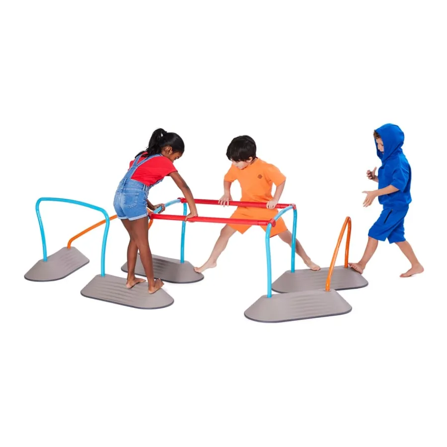 Hot Gonge Mini Parkour Mega Set Gross & Fine Motor Skills|Agility, Balance & Coordination