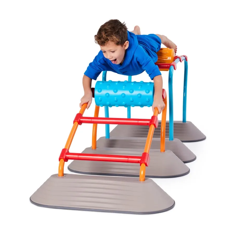 Hot Gonge Mini Parkour Mega Set Gross & Fine Motor Skills|Agility, Balance & Coordination