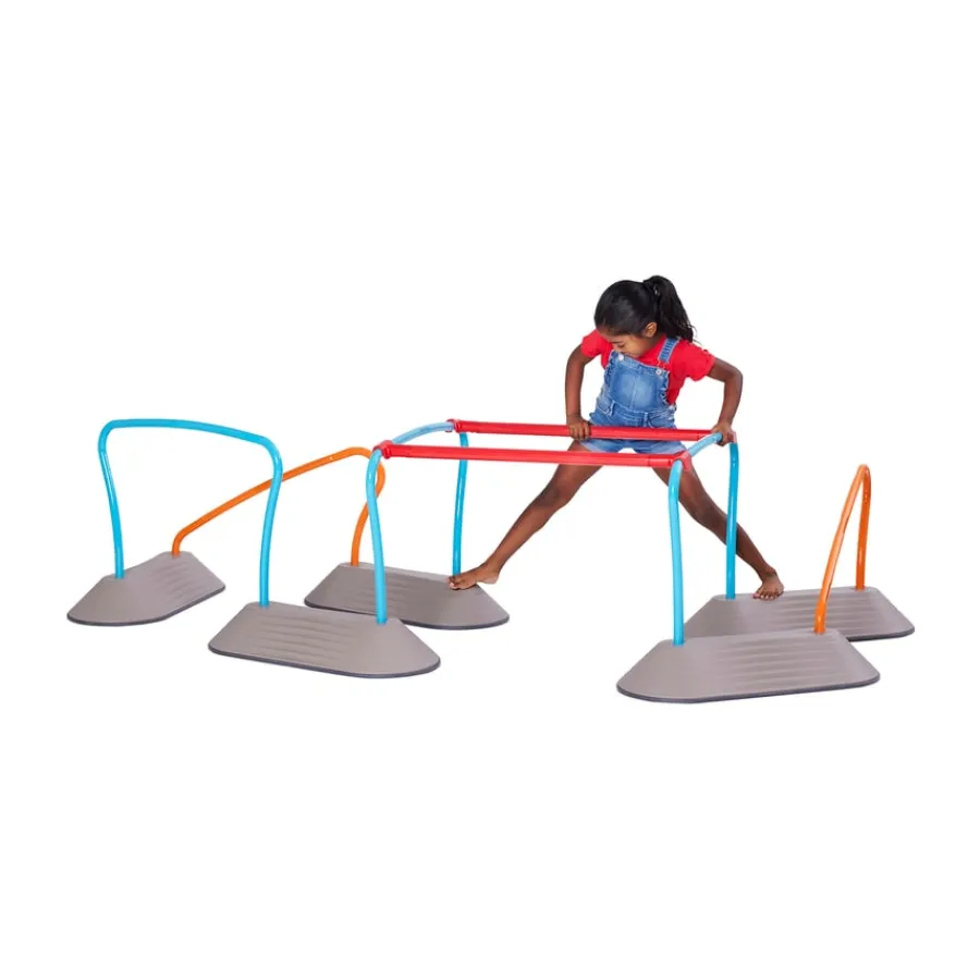 Hot Gonge Mini Parkour Mega Set Gross & Fine Motor Skills|Agility, Balance & Coordination