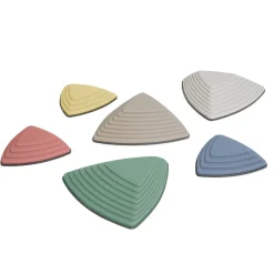 Hot Gonge Riverstone's Stepping Stones 6pk Outdoor Physical Development|Physical Development