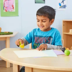 Best Half Circular Solid Beech Table L120cm Tables & Chairs|Early Years Tables & Chairs
