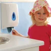 Discount Half Width Hand Towels 1 Ply Green 24pk Nursery Essentials|Washroom