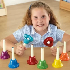 Best Hand Bell Sets Percussion Instruments|Drums And Tambourines