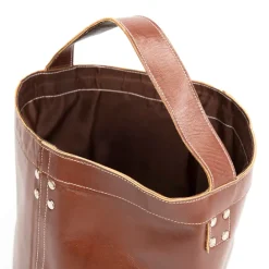 Outlet Hand Made Leather Bucket Historical People & Events|Historical Artefacts