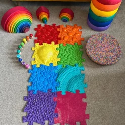 Best Happy Feet Sensory Play Mats 8pk Shop The Full Range|Gross & Fine Motor Skills