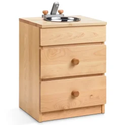Outlet Hardwood Role Play Kitchen Units Kitchens & Accessories|Shopping & Food