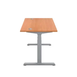 Best Height Adjustable Desk Beech Dining And Meeting Tables|Desks & Tables