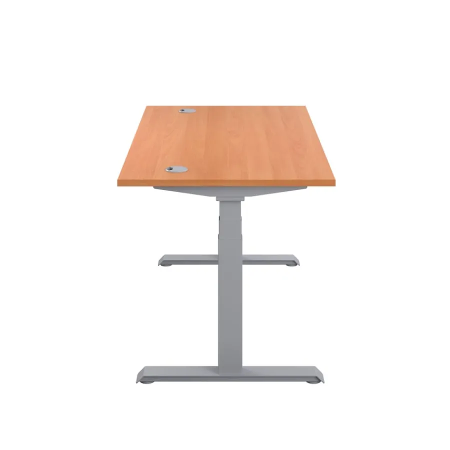 Best Height Adjustable Desk Beech Dining And Meeting Tables|Desks & Tables
