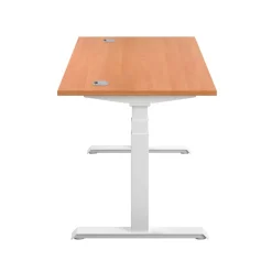 Best Height Adjustable Desk Beech Dining And Meeting Tables|Desks & Tables