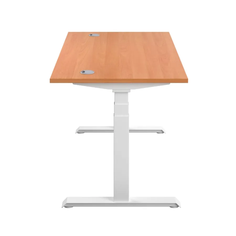 Best Height Adjustable Desk Beech Dining And Meeting Tables|Desks & Tables