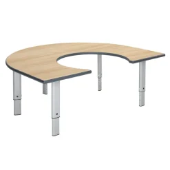 Height Adjustable Horseshoe Table Classroom Tables
