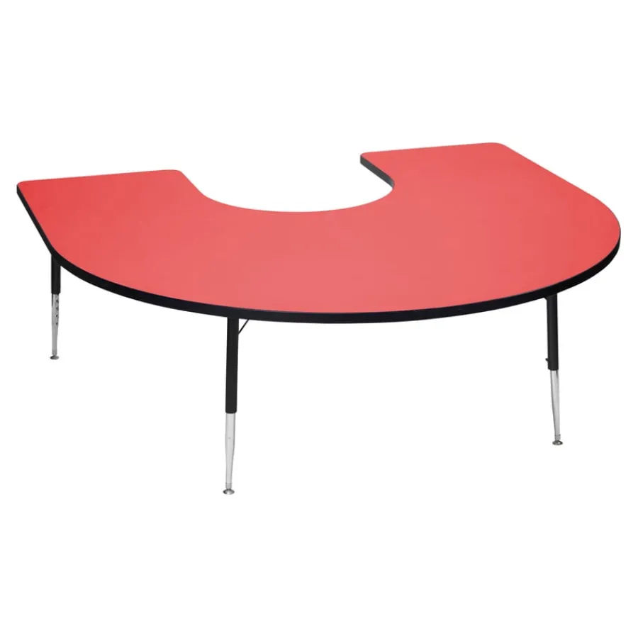 Discount Height Adjustable Horseshoe Classroom Table Classroom Tables|Furniture