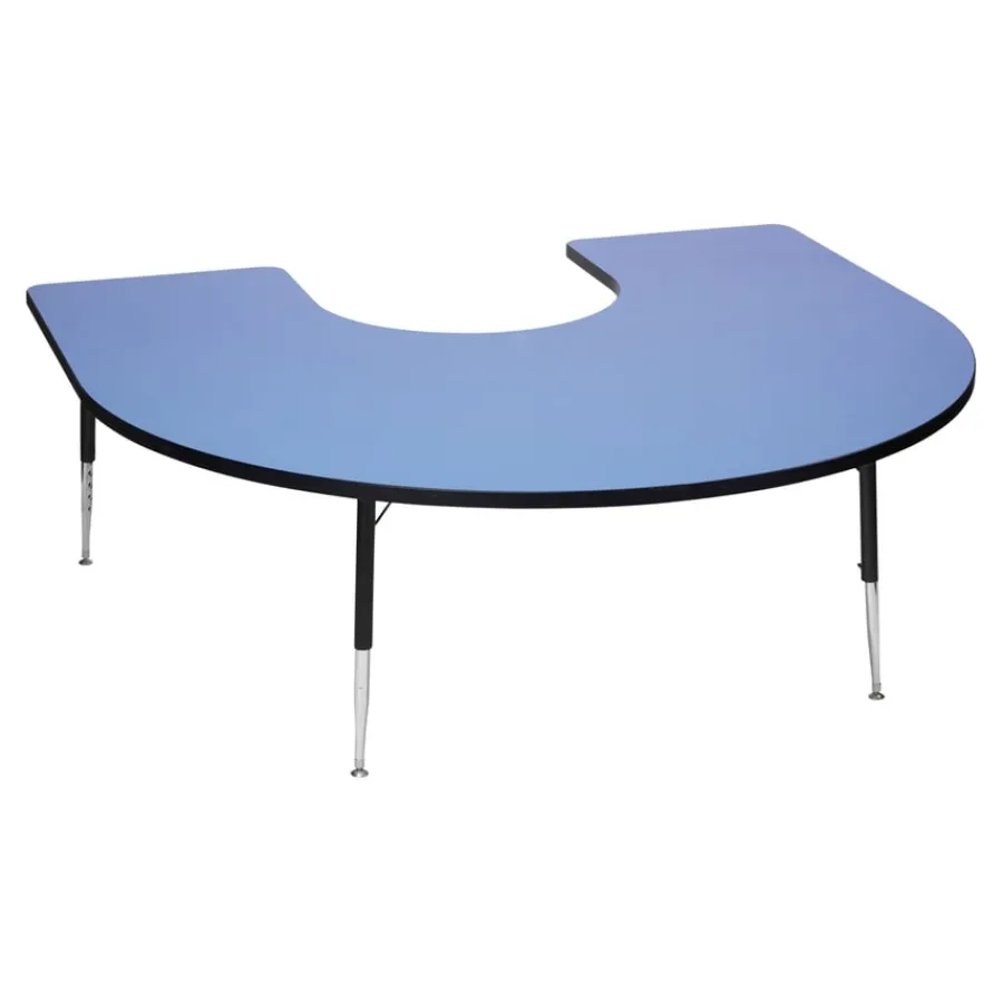 Discount Height Adjustable Horseshoe Classroom Table Classroom Tables|Furniture