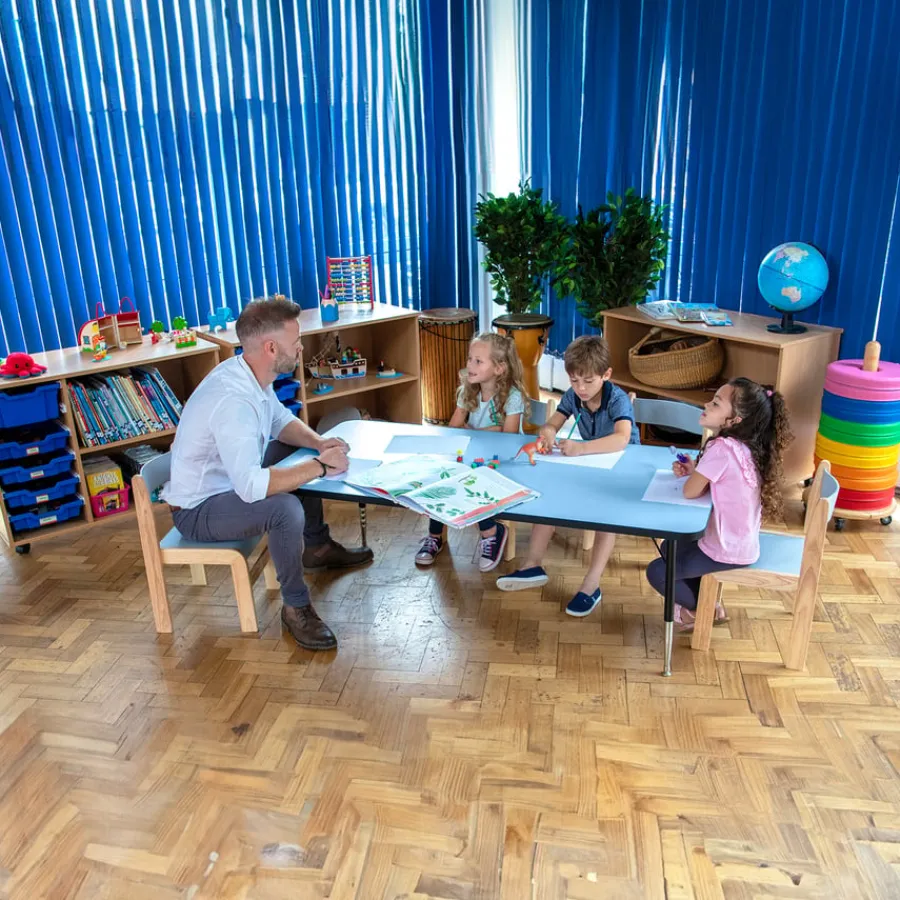 Best Height Adjustable Rectangle Table Classroom Tables|Furniture