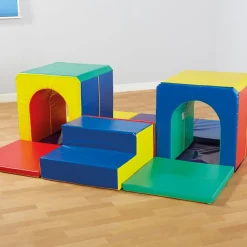 Online Hide and Seek Soft Play Set Multicoloured 9pcs Shop The Full Range|Outdoor Physical Development
