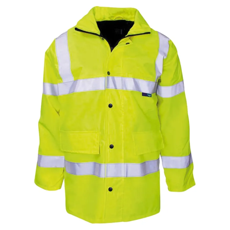 Outlet Hi-Vis Waterproof Adult Jackets Extra Large Site Maintenance & Ppe|Site Maintenance & Ppe