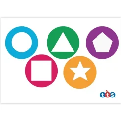 New Indoor Floor Shape Stickers 5pk Site Maintenance & Ppe|Site Maintenance & Ppe