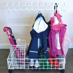Sale Indoor Toddler Cloakroom Trolley H820 x W470 x L770mm Early Years & Nursery|Cloakroom Storage