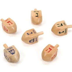 Jewish Children's Game Wooden Dreidels Re|Festivals & Celebrations