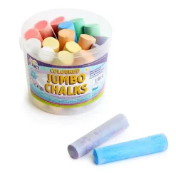 Sale Jumbo Playground Chalk Sticks Assorted Colour Packs Drawing|Shop The Full Range