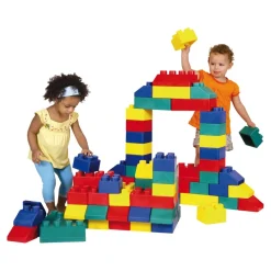 New Jumbo Rainbow Building Bricks 84pk Shop The Full Range|Role Play Furniture & Accessories