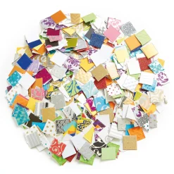 Discount Jumbo Textured Paper Mosaics Assorted 2000pk 3D, Modelling, Tools & Gloves|Collage & Craft