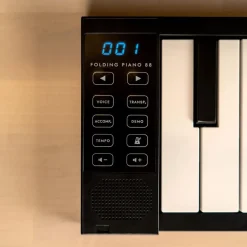 Online 88 Key Lightweight Full Length Folding Piano - Black Keyboards And Stringed Instruments|Music