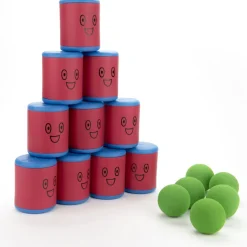 Clearance Knock Down Foam Tins and Balls Target & Games|Playground Equipment