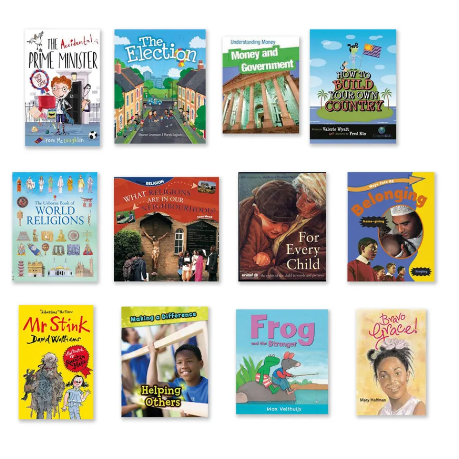 Discount and British Values Book Packs 12pk Topics|Books & Book Packs