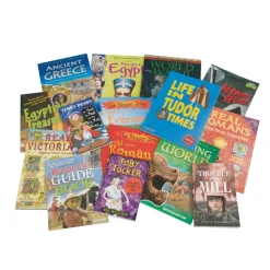 New KS2 History Curriculum Books 15pk Non-Fiction Books|Books & Book Packs