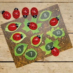 Discount Ladybugs Counting Stones 22pk Counting & Counters