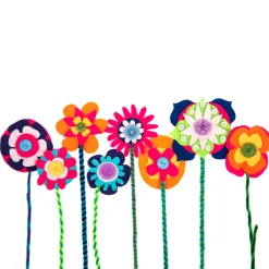 Hot Large Brightly Coloured Craft Buttons 1lb Bag Steam|Festivals & Celebrations